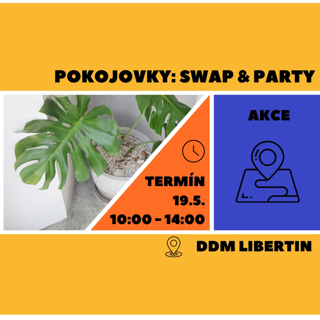 Pokojovky: swap & party
