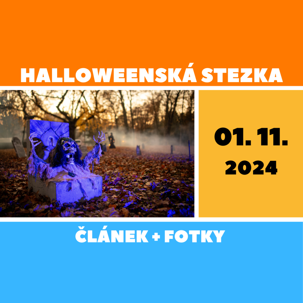 Halloweenská strašidelná stezka 2024