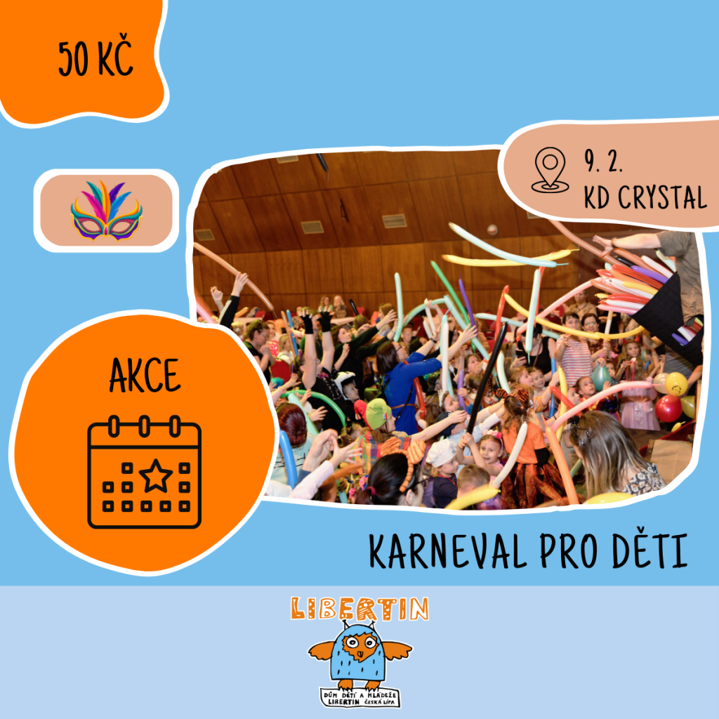 Karneval pro děti 2025