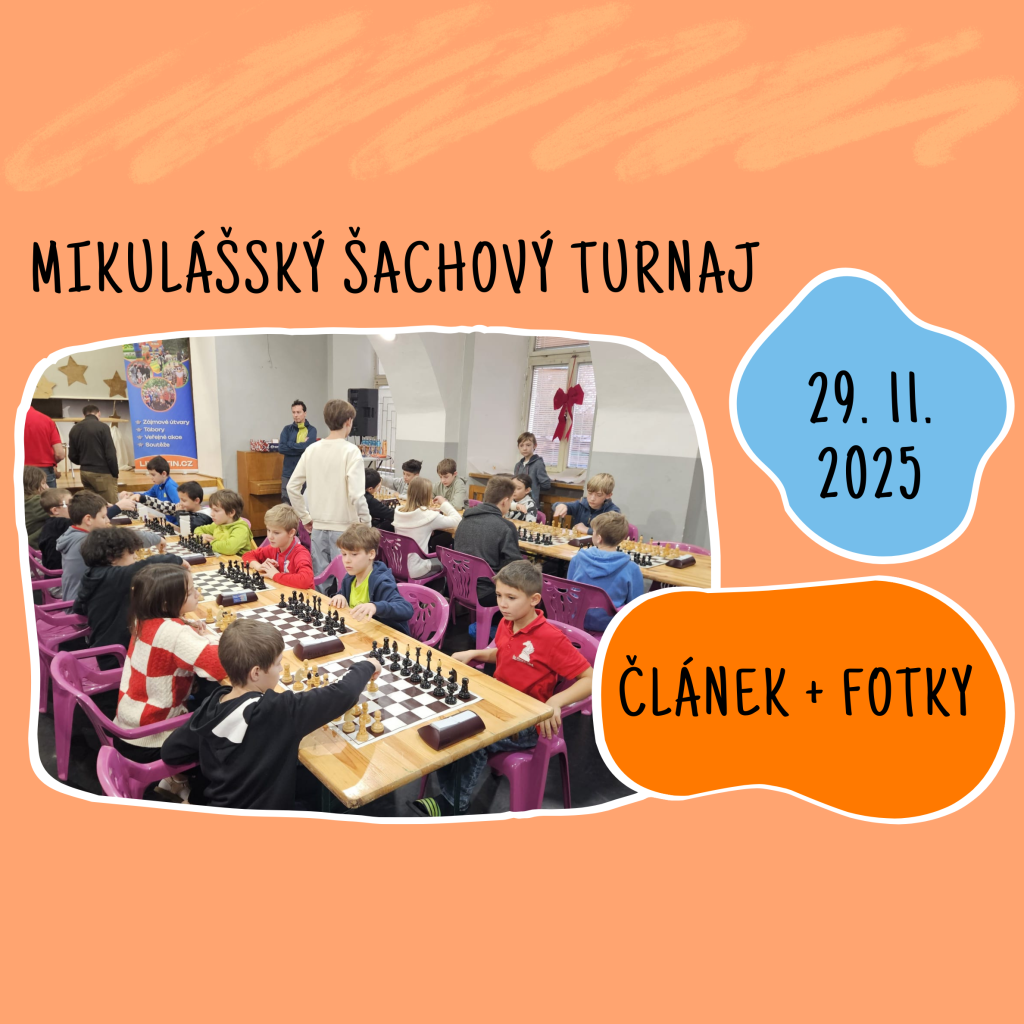 Mikulášský šachový turnaj 2025
