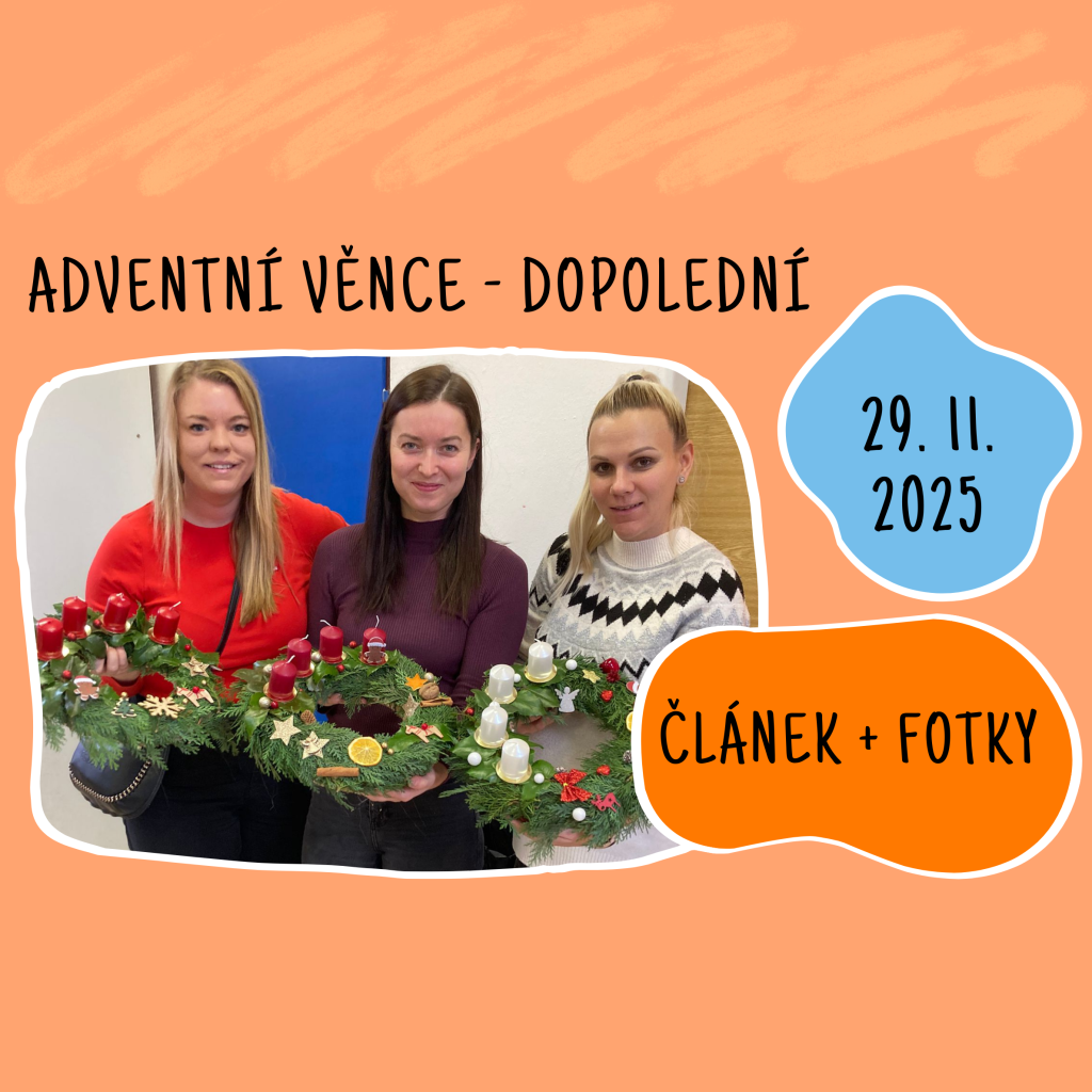 Výroba adventních věnců - dopolední