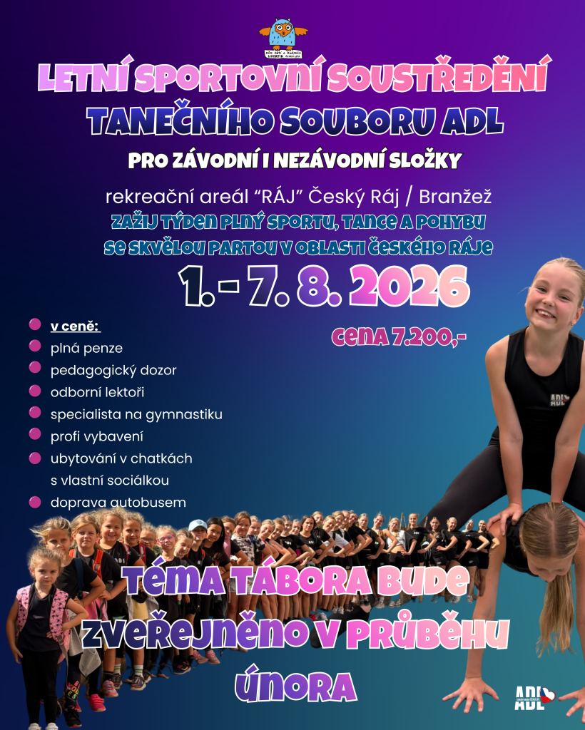 ADL - Letní sportovní soustředění 