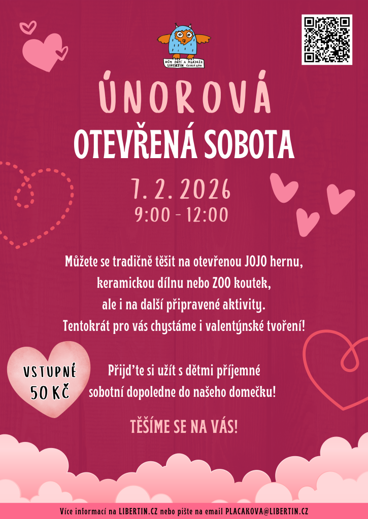 Otevřená sobota ÚNOR