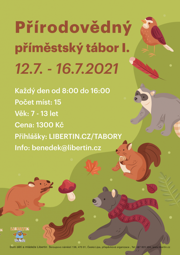 Příměstský přírodovědný tábor I.