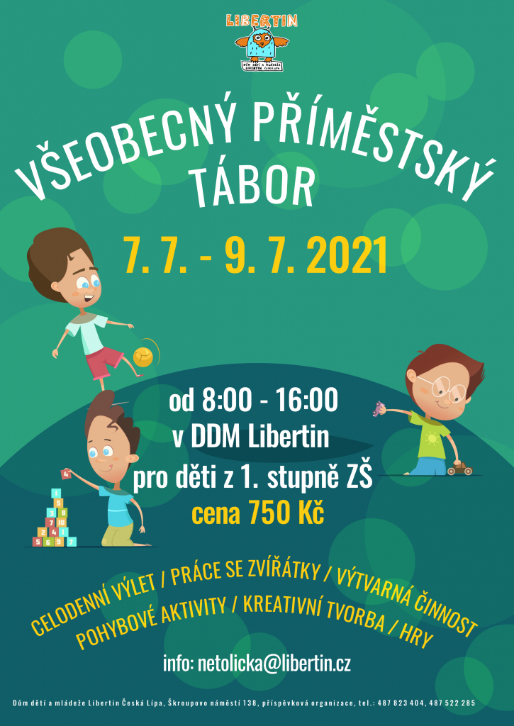 Všeobecný příměstský tábor I.