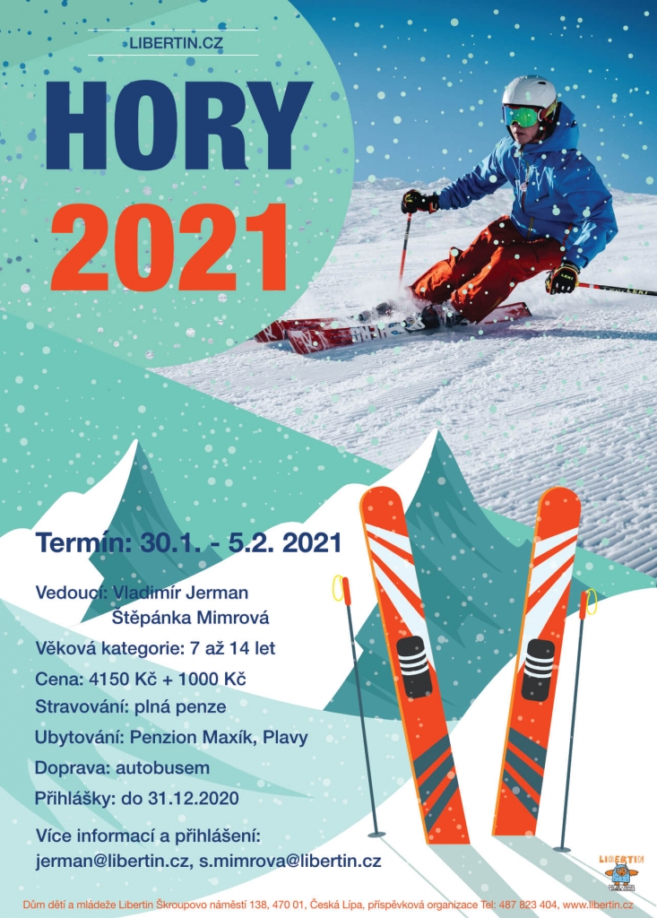 Jarní prázdniny s Libertinem - Hory 2021