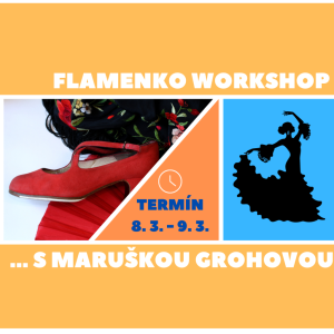 Flamenko workshop potřetí... s Maruškou Grohovou