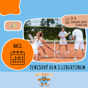 Tenisový den s Libertinem