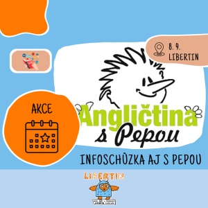 Angličtina s Pepou – INFOSCHŮZKA pro nové zájemce