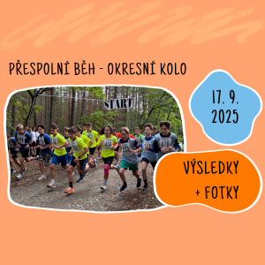 Přespolní běh 2025 - okresní kolo