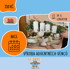 Výroba adventních věnců - dopolední
