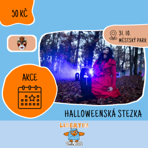 Halloweenská strašidelná stezka 2025