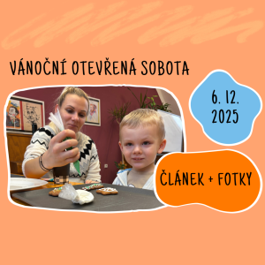 Vánoční Otevřená sobota