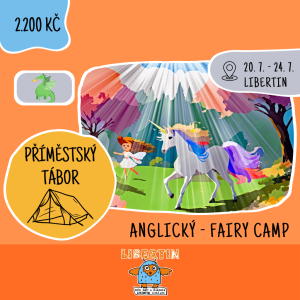PT - FAIRY CAMP s angličtinou