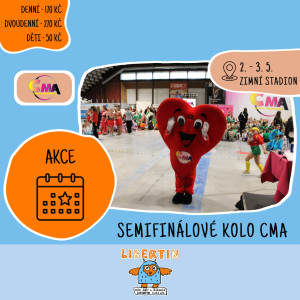 Semifinálové kolo pro asociaci CMA 2026