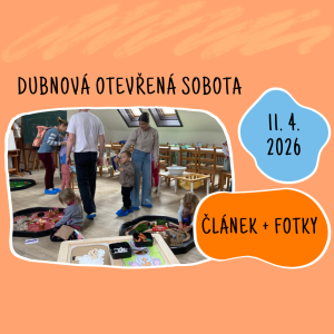 Otevřená sobota DUBEN