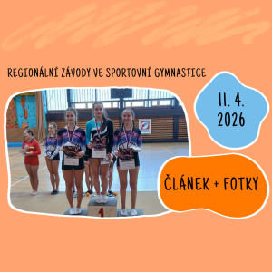 Regionální závody ve sportovní gymnastice