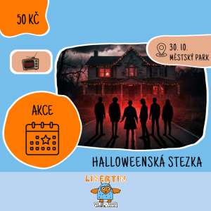 Halloweenská strašidelná stezka 