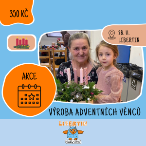 Výroba adventních věnců - dopolední
