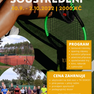 Podzimní tenisové soustředění DOKSY 2022