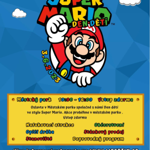 Den dětí - Super Mario